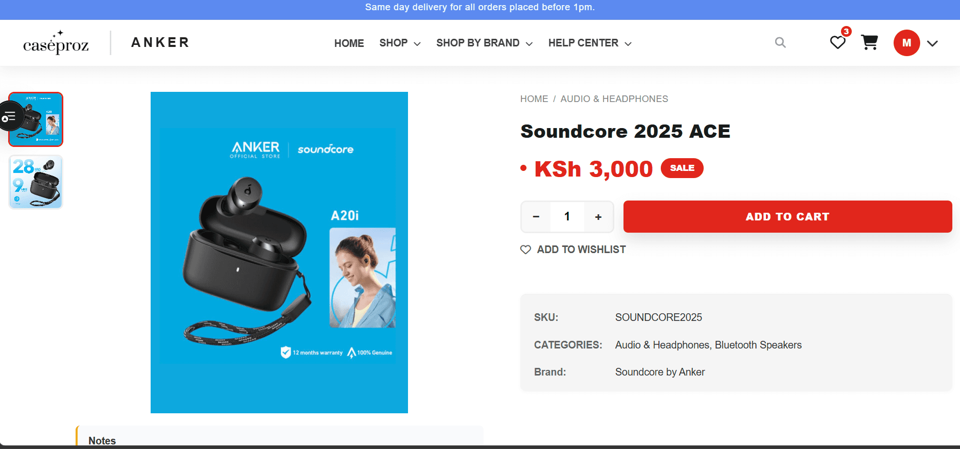 CaseProz — Product Detail Page