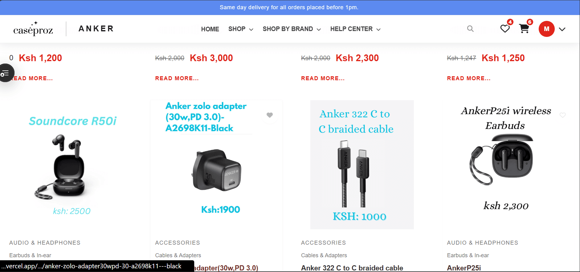 CaseProz — Product Listings & Pricing